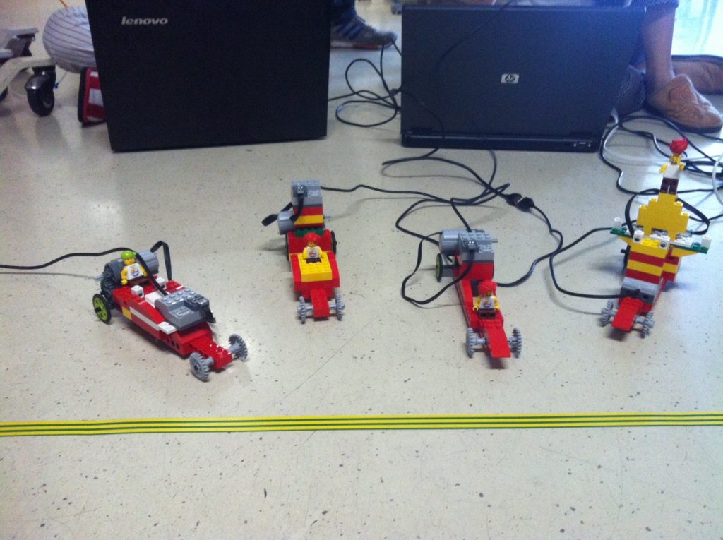 Taller de programación de vehículos de LEGO